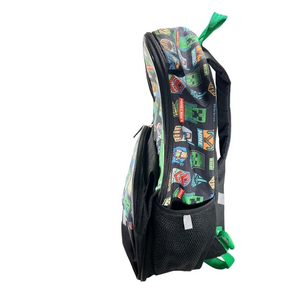 Minecraft Large 16" School Backpack Detachable Lunch Bag for Kids Boys - Picture 15 of 16